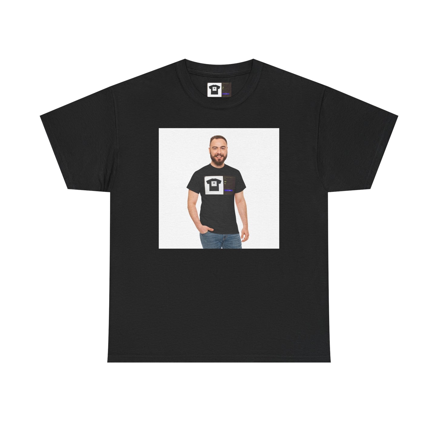 Lil God Dan Tee in a Tee in a Website Tee on a Random Guy Tee
